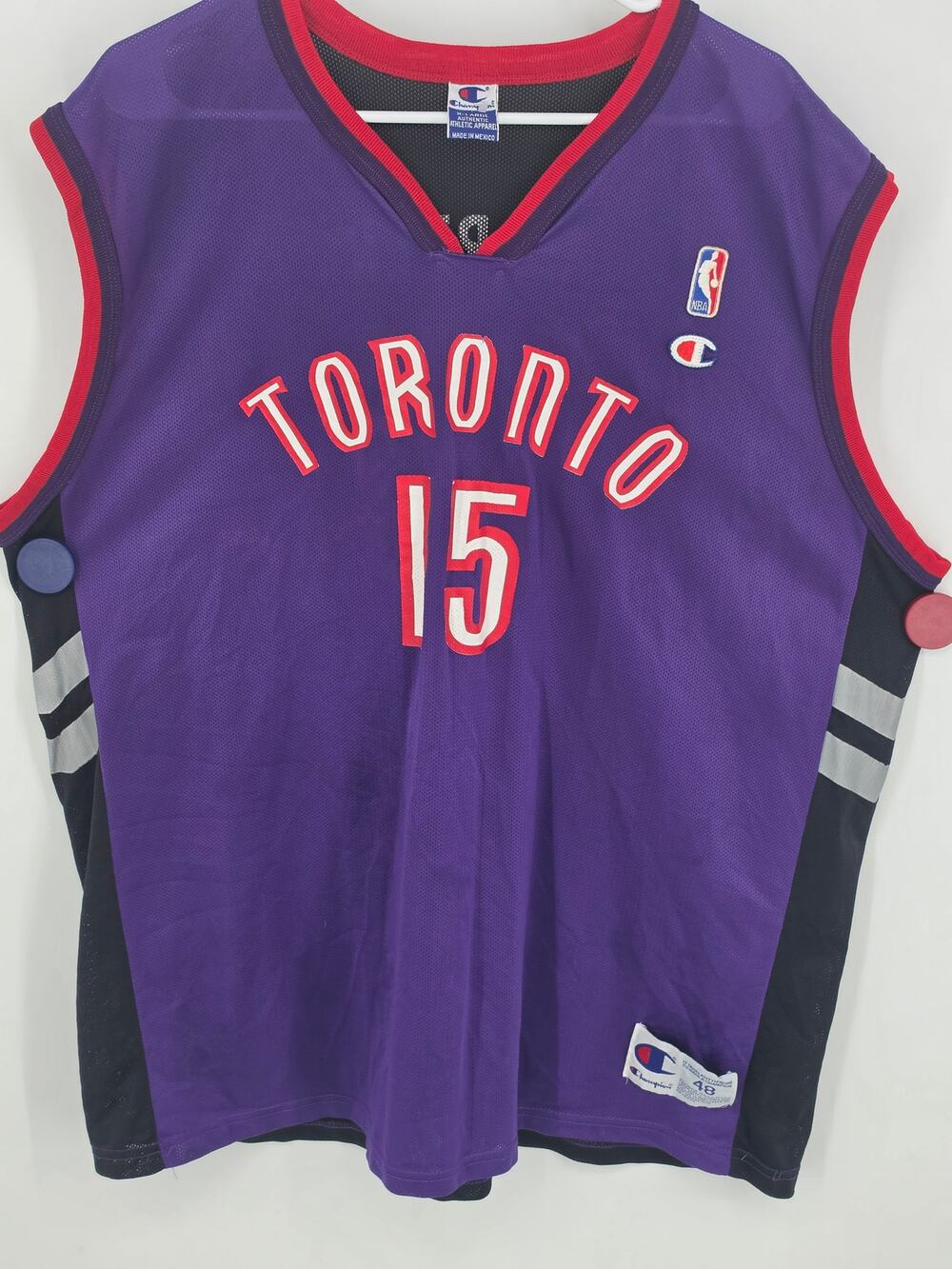 Vintage Champion Vince Carter Basketball Jersey XL
